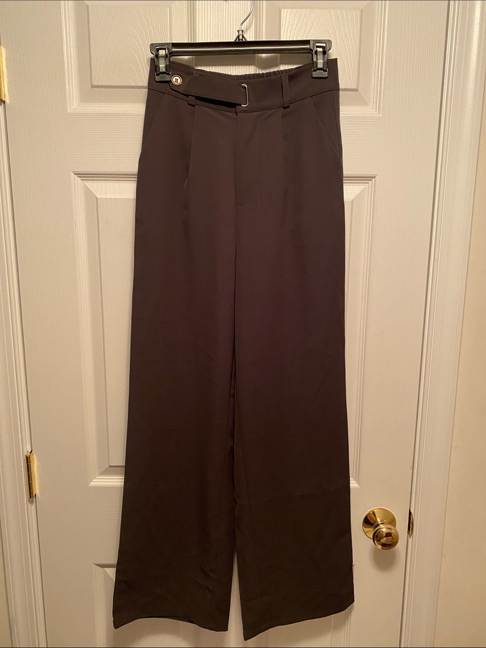 High-Rise Wide-Leg Women’s Dress Pants …size XS